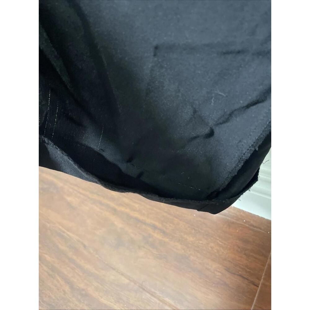 Amanda Uprichard Queen Gown Black Halter Long High Slit XS NWT $260 - Picture 10 of 11